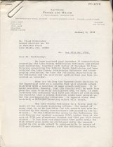 Letter requesting phone call